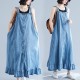 Single Breasted Cotton Denim Dresses Single Breasted Cotton Denim Dresses