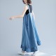 Single Breasted Cotton Denim Dresses Single Breasted Cotton Denim Dresses