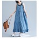 Single Breasted Cotton Denim Dresses Single Breasted Cotton Denim Dresses