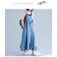 Single Breasted Cotton Denim Dresses Single Breasted Cotton Denim Dresses