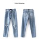 Jeans Boyfriends Large Size Ripped Jeans with High Waist Streetwear Jeans Boyfriends Large Size Ripped Jeans with High Waist Streetwear