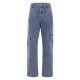Pockets Patchwork High Waist Jeans Streetwear Straight Pockets Patchwork High Waist Jeans Streetwear Straight