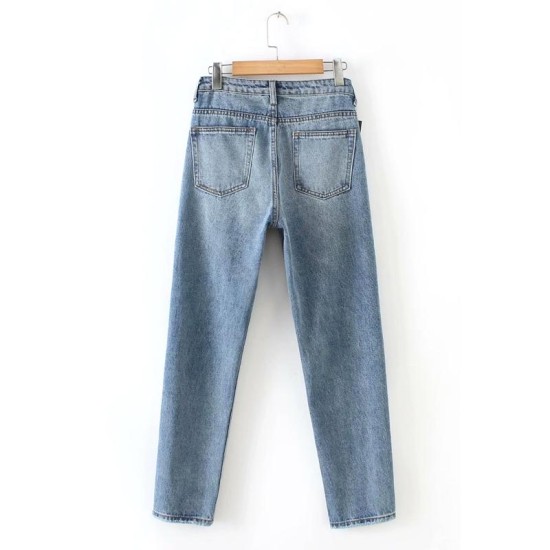 Jeans Boyfriends Large Size Ripped Jeans with High Waist Streetwear Jeans Boyfriends Large Size Ripped Jeans with High Waist Streetwear