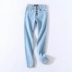 Stretch High Waist Jeans Skinny Slim Washed Denim Pencil Pants Stretch High Waist Jeans Skinny Slim Washed Denim Pencil Pants