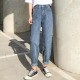 high waist jeans plus size street style elastic waist denim pants high waist jeans plus size street style elastic waist denim pants