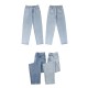 high waist jeans plus size street style elastic waist denim pants high waist jeans plus size street style elastic waist denim pants