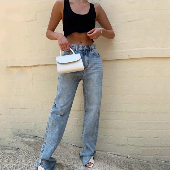 Washed Denim Pants Jeans Women Boyfriend Jeans Casual Washed Denim Pants Jeans Women Boyfriend Jeans Casual