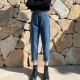 Fashion straight jeans women's style high waist pants Fashion straight jeans women's style high waist pants