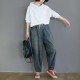 Fashion Spring Summer Korean Elastic Waist Oversize Wide Leg Pant Fashion Spring Summer Korean Elastic Waist Oversize Wide Leg Pant