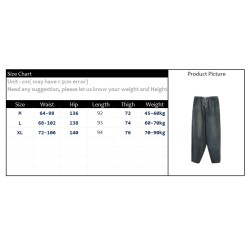 Fashion Spring Summer Korean Elastic Waist Oversize Wide Leg Pant