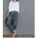 Fashion Spring Summer Korean Elastic Waist Oversize Wide Leg Pant Fashion Spring Summer Korean Elastic Waist Oversize Wide Leg Pant