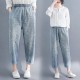 Jeans Women Floral Embroidery Vintage Casual Loose Breeches Boyfriend Jeans Women Floral Embroidery Vintage Casual Loose Breeches Boyfriend
