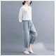Jeans Women Floral Embroidery Vintage Casual Loose Breeches Boyfriend Jeans Women Floral Embroidery Vintage Casual Loose Breeches Boyfriend
