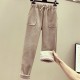 Cashmere Harem Pants Women Winter Thick Warm Pants Cashmere Harem Pants Women Winter Thick Warm Pants