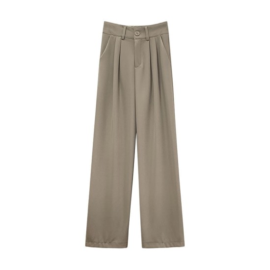 Straight Pants for Women Loose High Waist Clothes Streetwear Bottoms Pants Straight Pants for Women Loose High Waist Clothes Streetwear Bottoms Pants