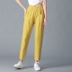 Cotton Pants for Women Trousers Loose Casual Solid Color Cotton Pants for Women Trousers Loose Casual Solid Color