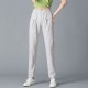 Cotton Pants for Women Trousers Loose Casual Solid Color Cotton Pants for Women Trousers Loose Casual Solid Color