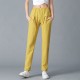 Cotton Pants for Women Trousers Loose Casual Solid Color Cotton Pants for Women Trousers Loose Casual Solid Color
