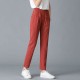 Cotton Pants for Women Trousers Loose Casual Solid Color Cotton Pants for Women Trousers Loose Casual Solid Color