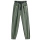 Long Harem Pants Women Korean Style Cargo Trouser Female With Belt Long Harem Pants Women Korean Style Cargo Trouser Female With Belt